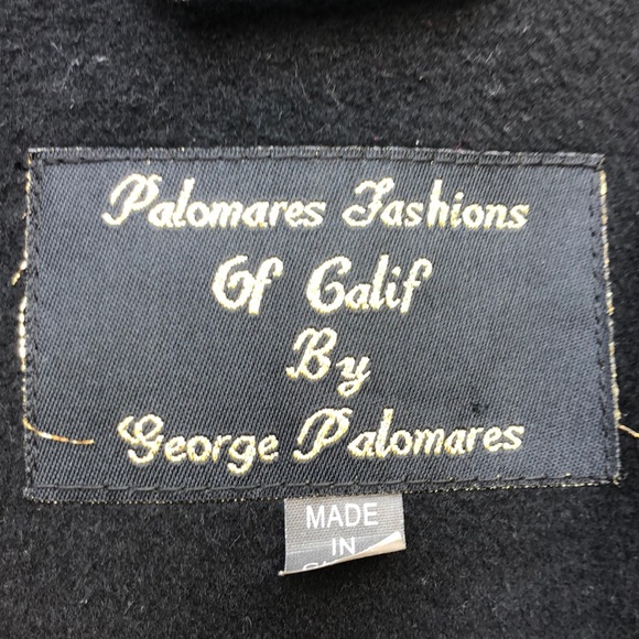 Palomares Fashions angora and wool blend coat - Picture 3 of 4